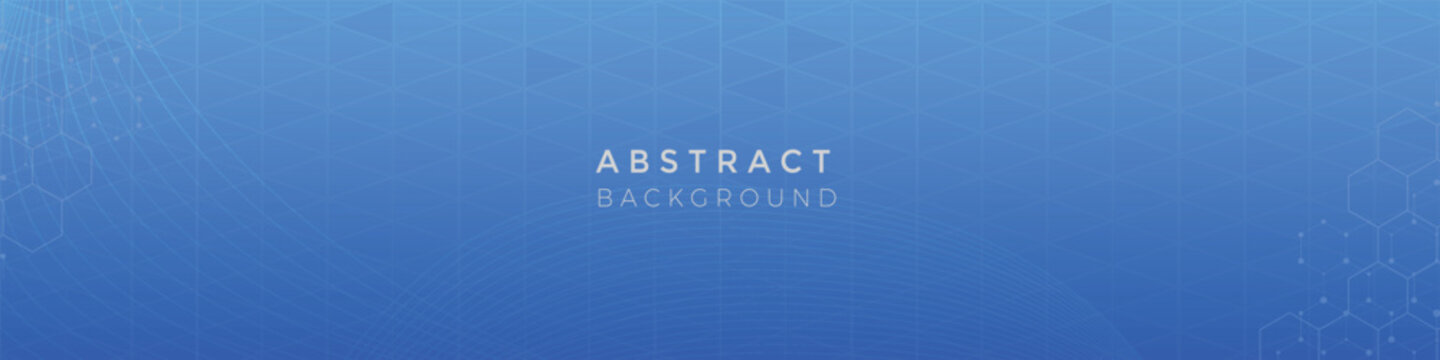 Banner background colorful blue gradation element effect linkedin banner template