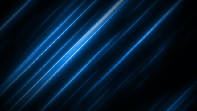 Abstract futuristic background made of blue flying energy hi-tech magic lines
