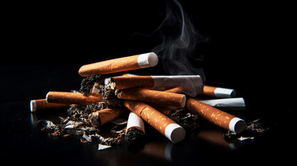 World No Tobacco Day Concept Stop Smoking