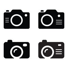 Set of Camera Icons