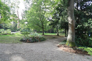 Le parc Dupeyroux, parc public, ville de Créteil, département du Val de Marne, France