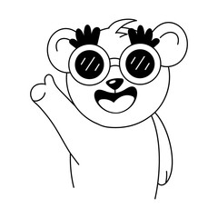 Bear Glasses 