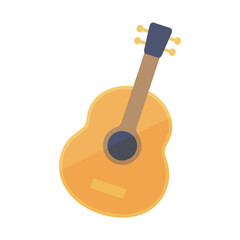 シンプルなギターのイラスト