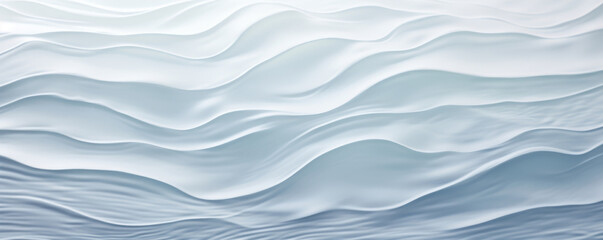 Closeup of a rippled tracing paper texture, resembling a calm ocean surface with its undulating waves and dappled shadows.