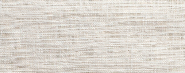 Closeup of a loosely woven cotton texture, showcasing the natural fibers and a slightly rough texture with a light sheen.