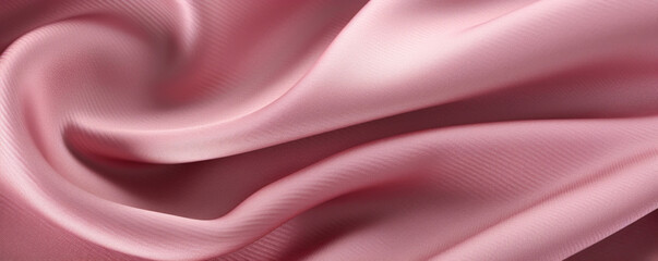 Obraz premium Texture of a densely woven polyester twill, featuring diagonal lines and a smooth, silky surface. This fabric is sy, wrinkleresistant, and can be used for a variety of garments from pants