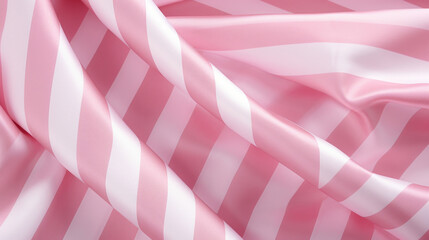 Closeup of striped taffeta A fabric showcasing a striped pattern with a ribbed texture, adding a touch of sophistication and visual interest.
