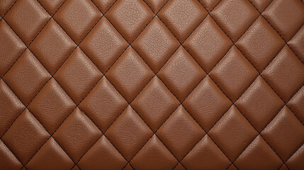 Texture of a bonded leather with a raised diamond pattern, evoking a sense of sophistication and texture.