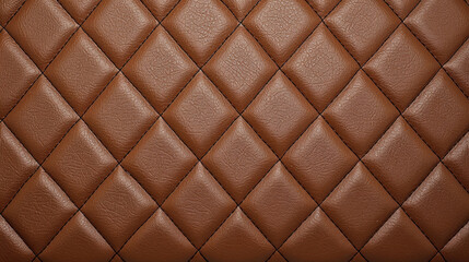 Fototapeta premium Texture of a bonded leather with a raised diamond pattern, evoking a sense of sophistication and texture.