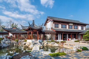 Foto op Plexiglas Classical Chinese architecture in the gardens of southern China © youm