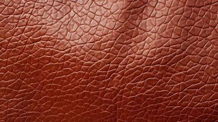 Foto op Aluminium Texture of kangaroo leather Renowned for its strength and durability, kangaroo leather has a unique texture that is both smooth and textured. The leather features small bumps and grooves © Justlight