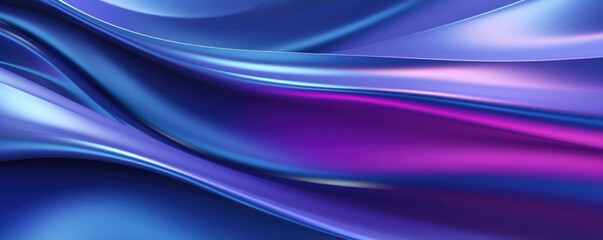 Closeup of an Anodized Aluminum texture, featuring a smooth and shiny surface with a gradient of deep blues and purples.