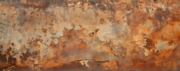 Texture of aged and crumbling rusty iron, with a fragile and flaky surface and hints of exposed metal.