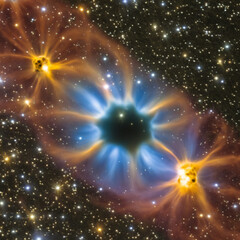 A photo taken by the James Webb Telescope of Isolated neutron stars
