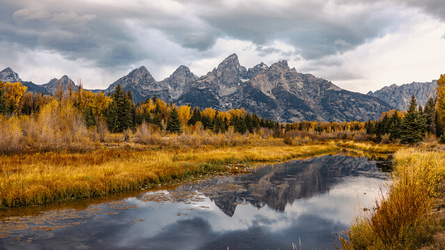autumn in the mountains