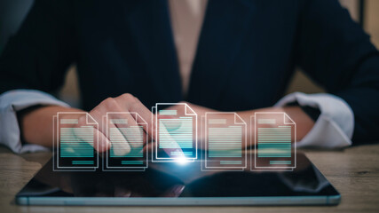 Document management system DMS or database is the concept of using technology to effectively manage files and document storage in digital format.