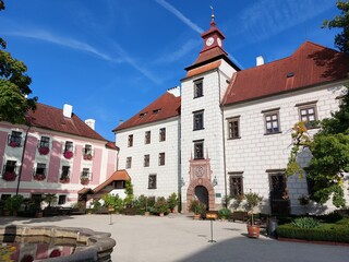 The Trebon palace (Europe – Czech Republic)