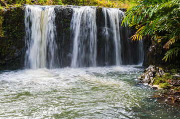 Lower Puaa Kaa Falls on The Road to Hana, Puaa Kaa State Wayside Park, Maui, USA