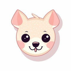 Kawaii Dog Illustration