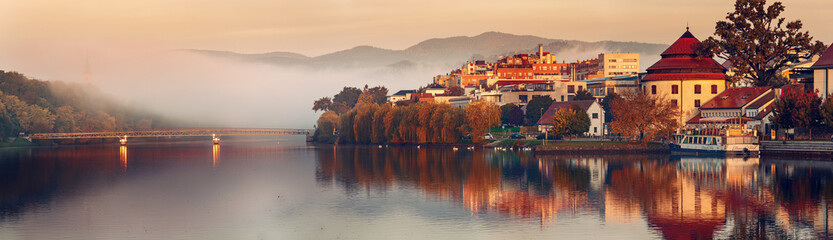 Sunrise at Maribor