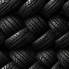 Seamless tire texture