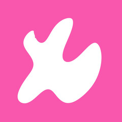 Colorful Schematic Hollow Frame Background