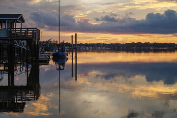 Ogeechee River sunset