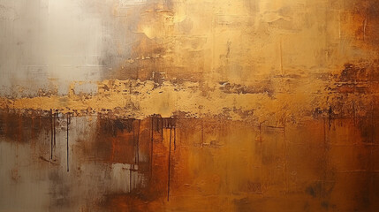 textura grunge envelhecido abstrata Tons terrosos, cobre e dourado luxo 