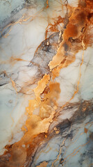 Naklejka premium marmore textura abstrato em Tons terrosos, cobre e dourado