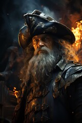 portrait of a pirate