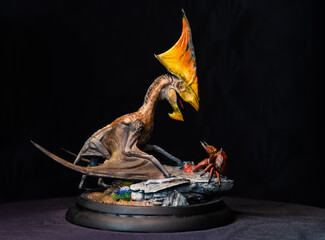 Tupandactylus dinosaur in the dark © meen_na
