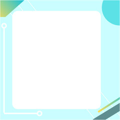 blue frame for any text with clip