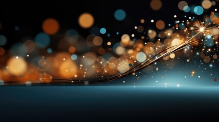 New Years Eve background design with large copyspace - stock photo