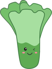 mustard green character