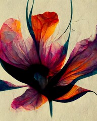 flower abstract wallpaper illustration 