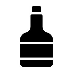 Bottle drink icon symbol vector image. Illustration of the drink water bottle glass design image