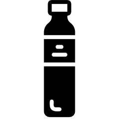 Bottle drink icon symbol vector image. Illustration of the drink water bottle glass design image