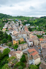 Fototapeta na wymiar Town of Roccascalegna - Italy