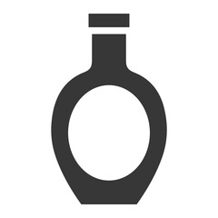 Bottle drink icon symbol vector image. Illustration of the drink water bottle glass design image