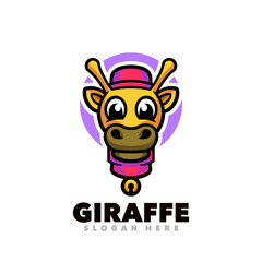 cartoon giraffe mascot
