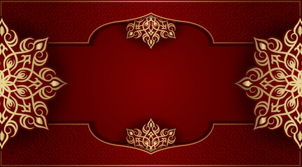 Luxury background with ornamental mandala