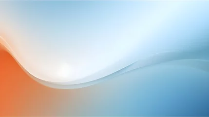 Gordijnen abstract blue wave background, Color gradient. Dark matte elegant background with space for design, white  blue orange abstract texture Background  © Baloch