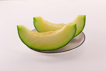 マスクメロン　カット　Muskmelon cut