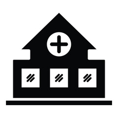 Hospital icon design, illustration design