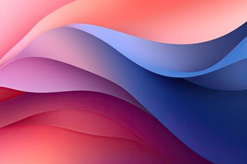 Obraz premium Abstract Background for ppt: Clean Gradient Design to Enhance Content Focus, generative AI