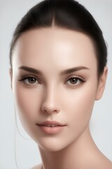 Obraz premium Beautiful Natural skincare model image