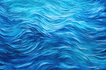 Abstract Blue Texture Background: Tranquil Lake Ripples-inspired Visual Excitement, generative AI