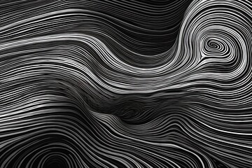 Abstract Lines Background: Weaving an Intricate Story with Straight and Curved Paths, generative AI
