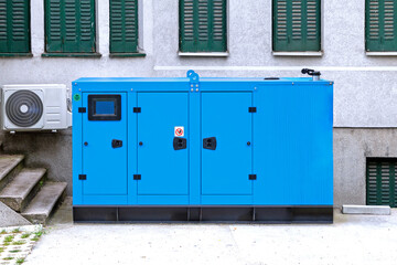 Fototapeta na wymiar Auxiliary electric power generator