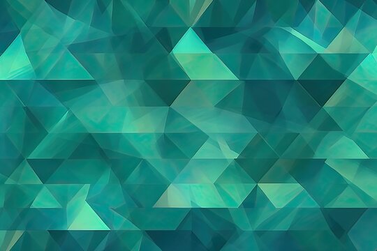 Abstract Teal Green Background: A Refreshingly Simple and Modern Visual, generative AI